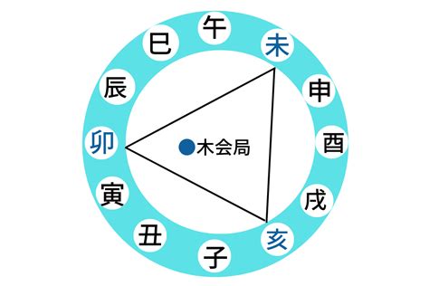 三合木局 大運|四柱推命の三合・方合